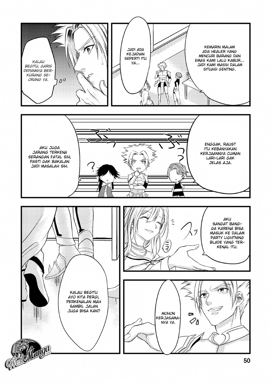 Party Kara Tsuihou Sareta Sono Chiyushi, Jitsuha Saikyou Nitsuki Chapter 02 Bahasa Indonesi